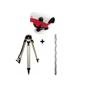 Location - Pack niveau Leica NA724 avec trépied et mire 4m